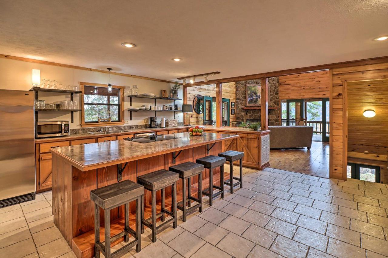 Piney Bluff Retreat With Mountain Views! Villa Buitenkant foto