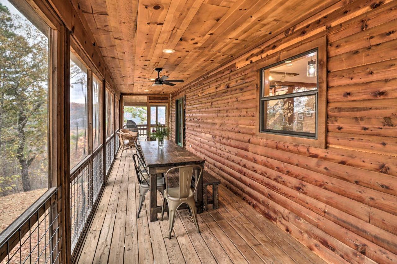 Piney Bluff Retreat With Mountain Views! Villa Buitenkant foto