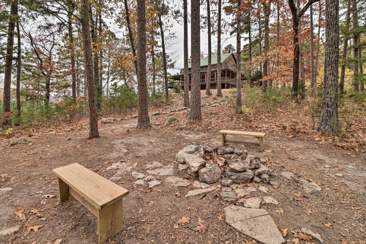 Piney Bluff Retreat With Mountain Views! Villa Buitenkant foto