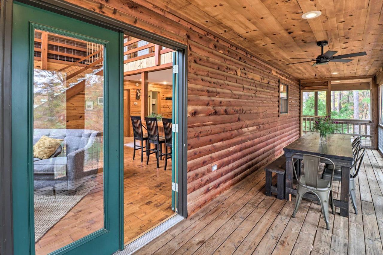 Piney Bluff Retreat With Mountain Views! Villa Buitenkant foto